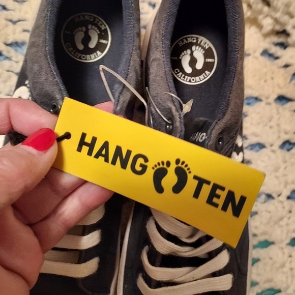 Hang Ten men 81/2 NWT HERMOSA navy shoes - Picture 9 of 10